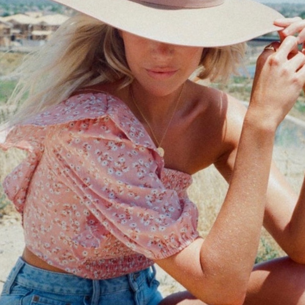 Billabong X The Salty Blonde🌺One Shoulder Top